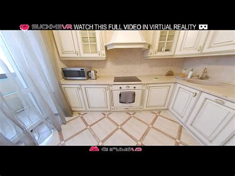 Brunette Maid Elise Moon Gets Fucked Hard In The Kitchen In VR XVIDEOS