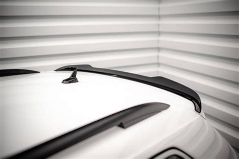 Heck Spoiler Aufsatz Abrisskante F R Vw Tiguan Mk Schwarz Hochglanz