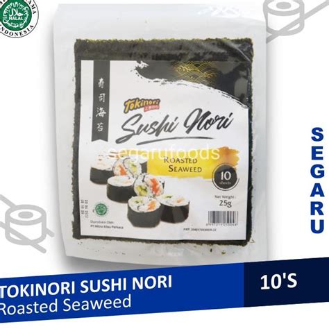 Mall Tokinori Yaki Sushi Nori Halal Seaweed Sheets Beecost