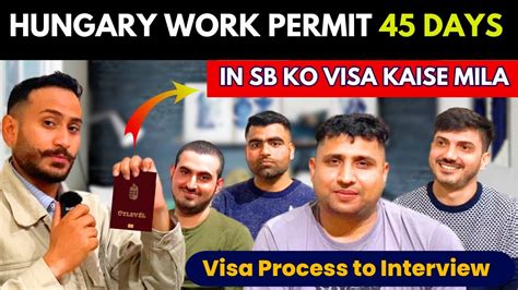 Hungary Work Permit 2024 How To Apply Hungary Work Permit 2024