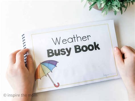 Free Printable Weather Book