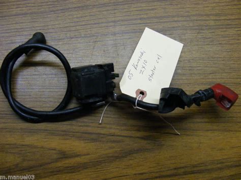 05 Kawasaki ZX10 ZX 10 ZX1000 Starter Solenoide EBay