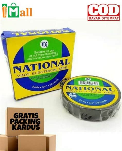 Isolasi National Listrik Hitam Inci Yard Lazada Indonesia