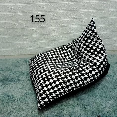 Jual Bean Bag Triangle Plus Isi Size Medium Dewasa Motif Kursi Santai