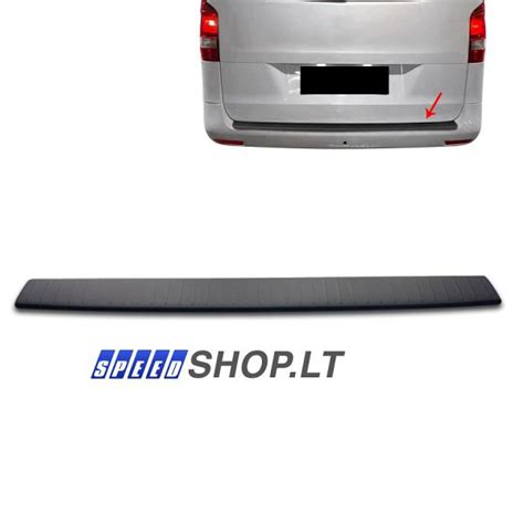 Mercedes Benz Vito V Klas W Juoda Bamperio Apsauga Speedshop Lt