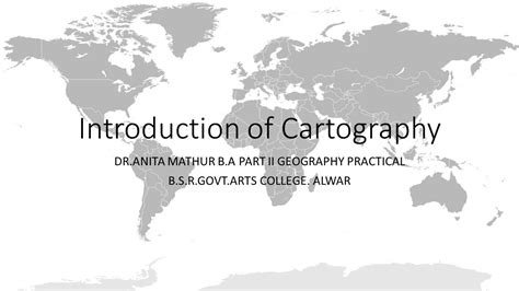 Introduction Of Cartography Youtube