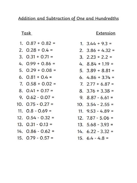 Maths Homework | PDF