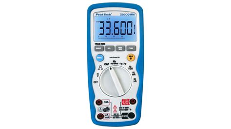 P3360 Cal Peaktech Digital Multimeter 1kv 1khz 40mohm Distrelec International