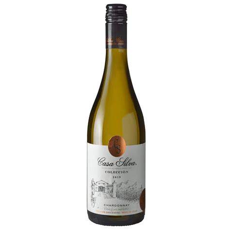 Vino Blanco Casa Silva Chardonnay 750 Ml Disco