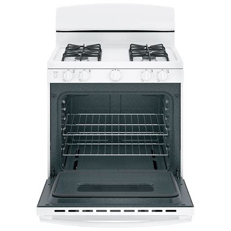 Ge 30 Freestanding Gas Range With 4 Sealed Burners 48 Cu Ft Single