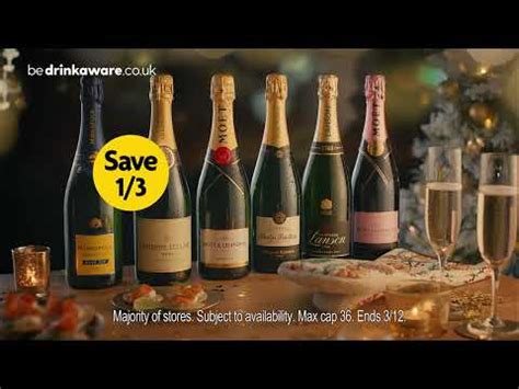 Morrisons Save 1 3rd Selected Sparkling Christmas 2023 Advert UK