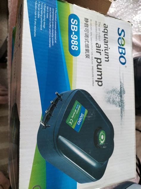 Sobo Aquarium Air Pump Sb Pet Supplies Homes Other Pet