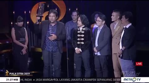 Daftar Lengkap Pemenang FFI 2019 Kucumbu Tubuh Indahku Panen Piala