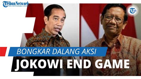 Mahfud Md Bongkar Dalang Aksi Jokowi End Game Hanya Orang Iseng