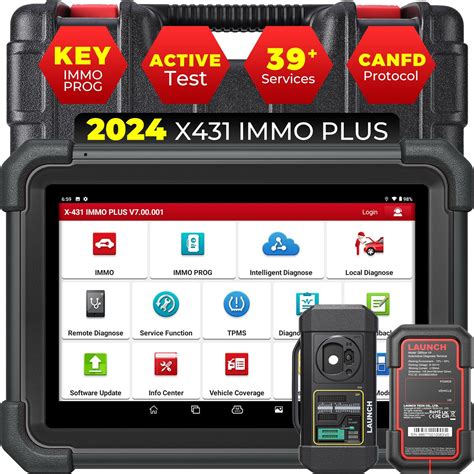 2024 Launch X431 IMMO Plus Elite All System ECU Coding Anti Theft Smart