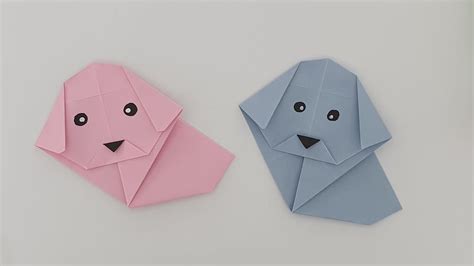 Piesek Jak Zrobi Pieska Z Kartki Papieru Origami Youtube