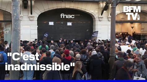 La Fnac des Champs Élysées prise d assaut pour des soldes jusqu à 80