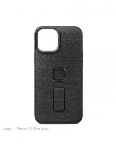 Peak Design Mobile Everyday Case Loop Iphone Pro Max Charcoal