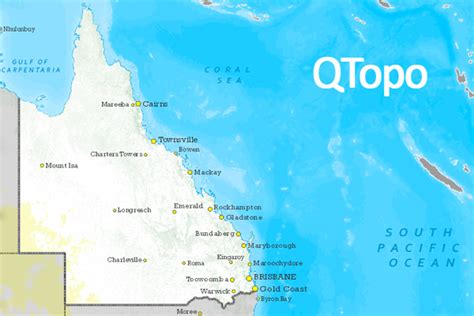 World Maps Library Complete Resources Maps Queensland