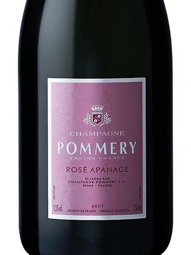 N V Pommery Brut Apanage Ros Champagne Vivino Us