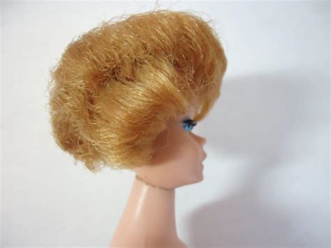 Vintage Nude Bubblecut Barbie Doll Blonde Straight Leg And Waist Mattel