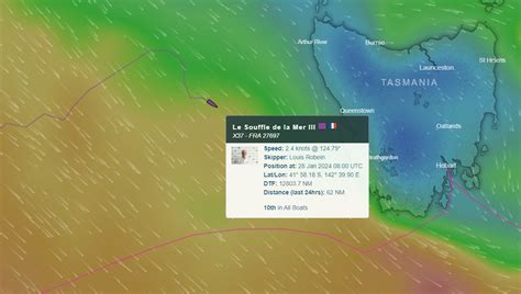 Louis Robein S Struggle To Reach Hobart Global Solo Challenge