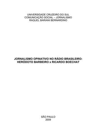 Jornalismo opinativo no rádio brasileiro PDF