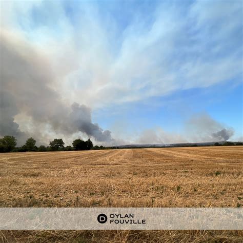 Bretagne Le Feu En Forêt De Brocéliande Est Fixé Dylan Fouville