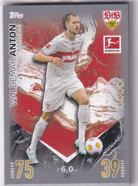 TOPPS 2023 2024 MATCH Attax Bundesliga 23 24 Mappa No 309 Waldemar