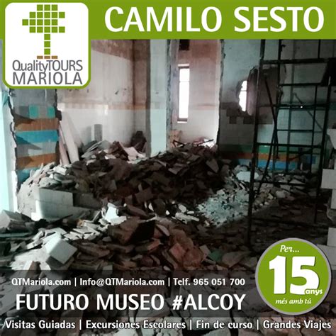 Futuro museo de Camilo Sesto en Alcoy situación actual