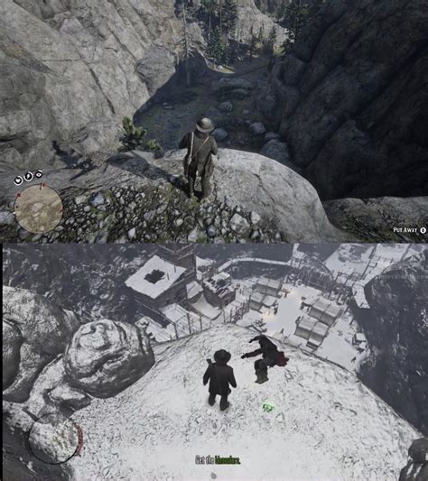 Dutch's camp then/now : r/reddeadredemption