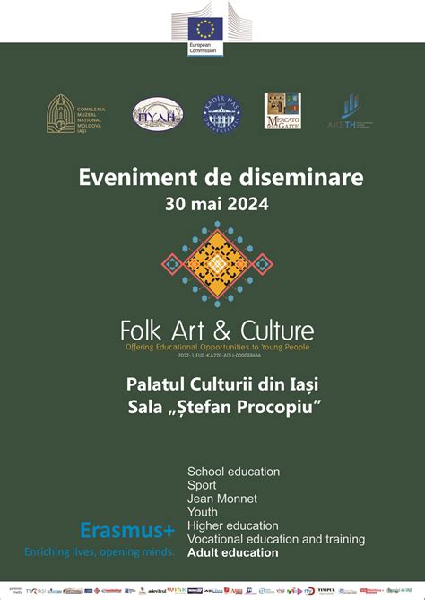 Eveniment de diseminare la finalul proiectului „Folk Art&Culture