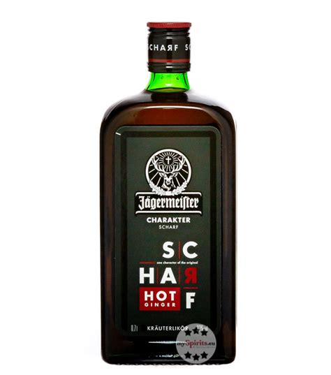 Jägermeister Scharf mit Ingwer Hot Ginger mySpirits ch