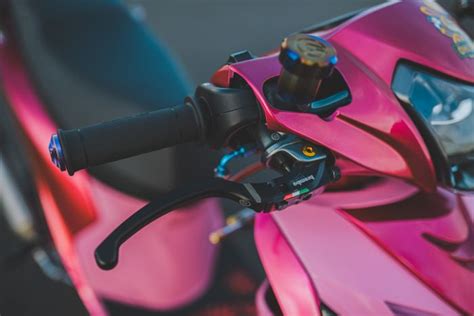 Honda Spacy Jubah Pink Tampang Mewah Dimodif Pakai Part Premium