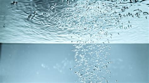 Air Bubbles In Water Stock Video Footage for Free Download