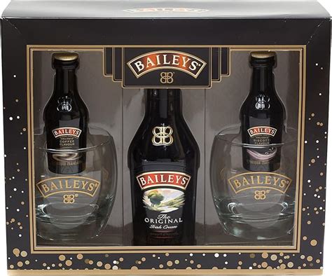 Baileys Flavours Gift Set Including Glasses Amazon Co Uk Grocery