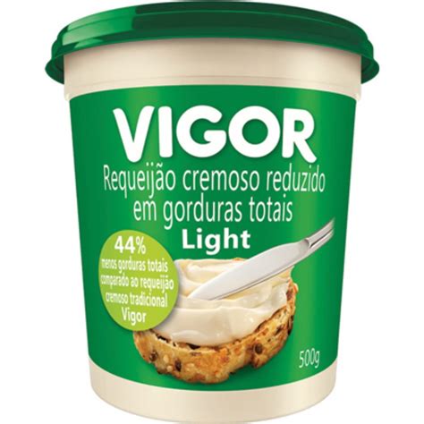 Requeij O Cremoso Light Vigor G Clube Extra