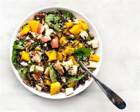 Pumpkin Wild Rice Salad With Apples Last Ingredient Recipe Wild