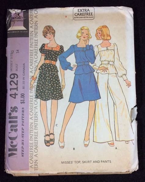 Vintage Back Yoke With Gathers Sewing Pattern KayteShreyas