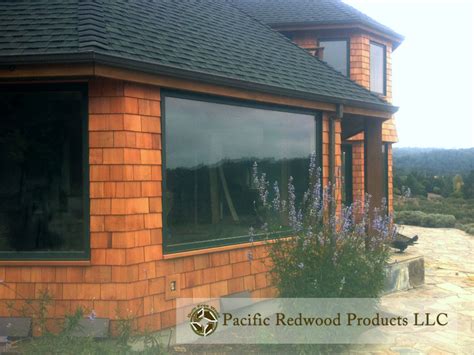 Premium Old Growth Eco Redwood Shingles-Pacific Redwood Products ...