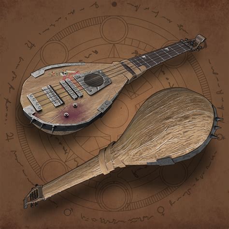 Artstation Stilized Lute