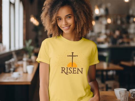 He Is Risen Christ Is Risen T Shirt Christian Shirt Easter Tshirt