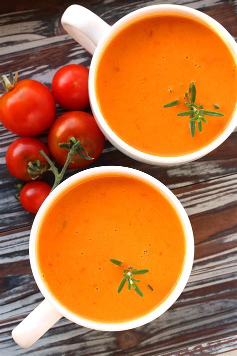 Creamy Tomato Soup - The Daring Gourmet