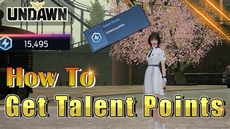 Undawn How To Get Talent Points Tips And Tricks F2P GUIDE YouTube