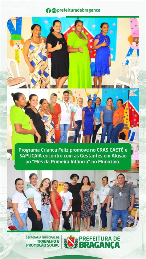 PROGRAMA CRIANÇA FELIZ PROMOVE ENCONTRO AS GESTANTES EM ALUSÃO AO