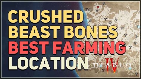 Best Crushed Beast Bones Farming Location Diablo 4 YouTube