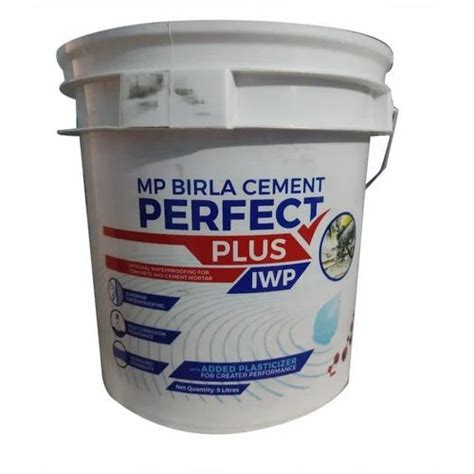 9Litre MP Birla Cement Perfect Plus IWP Waterproofing Chemical At Best