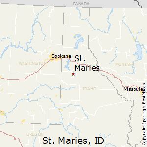 St Maries Idaho Map - Zorah Kiersten