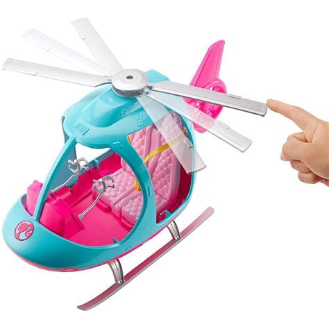 Helicoptero Barbie - Barbie Helicóptero Da Barbie FWY29 - Mattel - Aviões e Helicópteros de ...