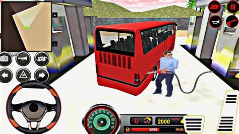 Uphill Offroad Bus Driving Sim Driving Bus In Village Gameplay